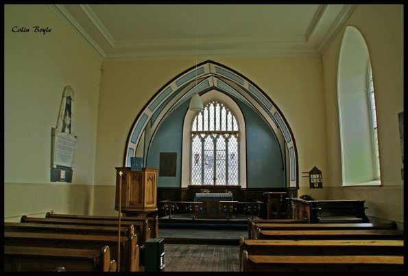 Inside Termonfeckin Church of ireland