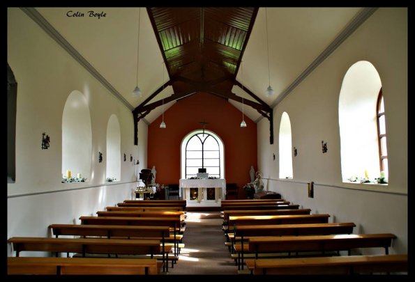 Inside Clonkeen Church