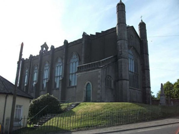 Outside Collon Church