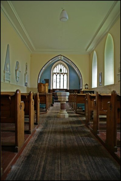 Inside Termonfeckin Church of Ireland