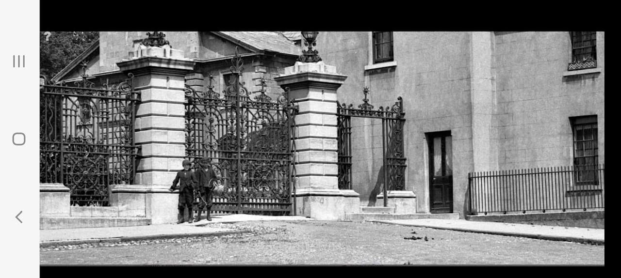 St Peter’s Gates and Blue School circa 1890