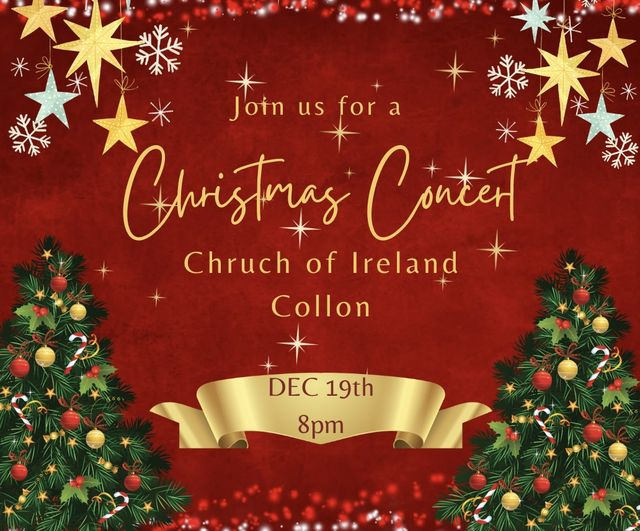 Friends of Collon Church – Christmas Concert – Thursday 19 December at 8.00pm